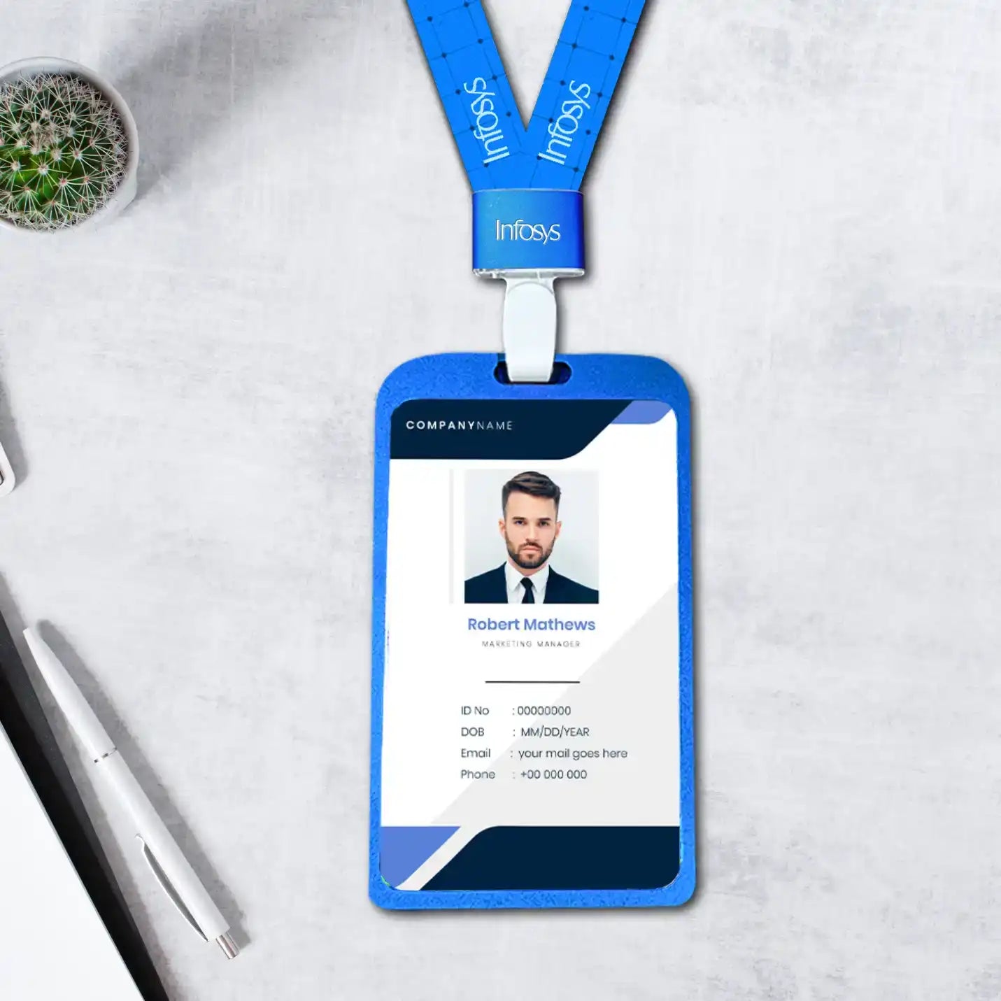 Premium Customized ID Card Img 1